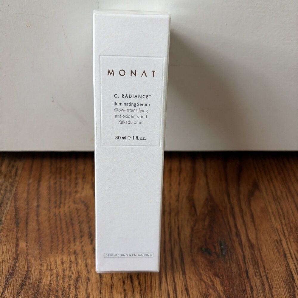 Monat C Radiance Iluminating Serum Brightening & Enhancing 30ml 1oz NEW SEALED